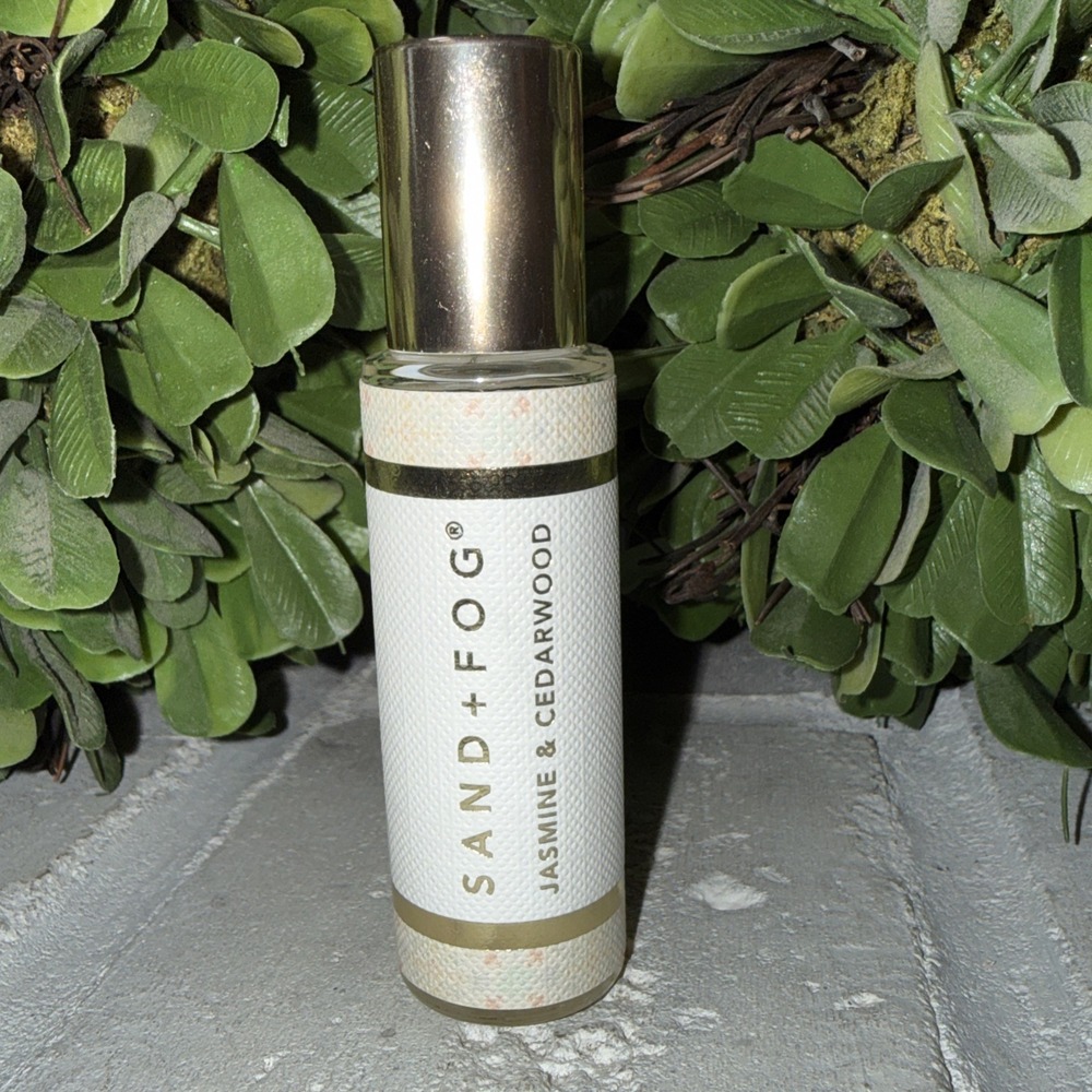 Sand + Fog Jasmine & Cedarwood Parfum Oil Rollerball 15 ml New Without Box